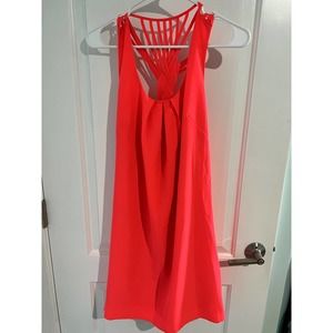 Jessica Simpson Bright Salmon Color Dress in Size 4